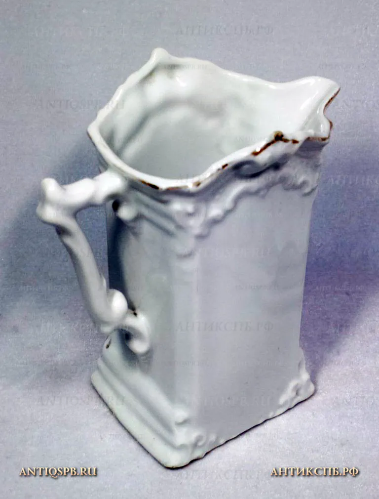 Кувшин фарфоровый старинный "Мельница". Европа. Перв. пол. ХХ века. №19113